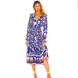 Spell & the Gypsy wild bloom midi dress